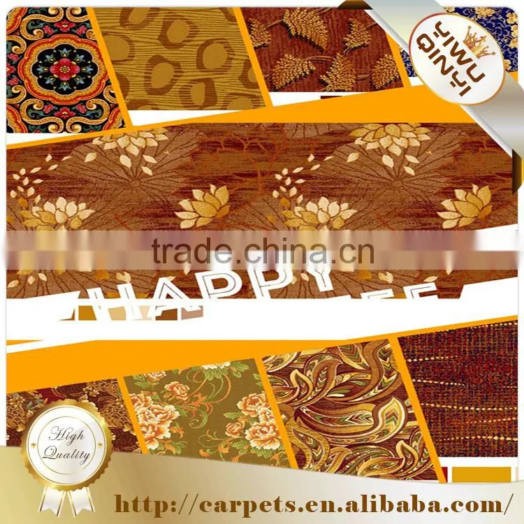 Customed high quality Environment-Friendly hotel carpet / Ancient Painting Carpet