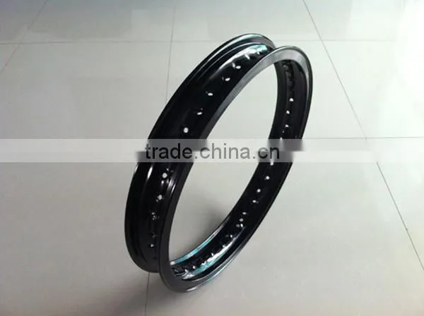 Motorcycle racing parts/Motorcycle alloy rim H2.50x17 Black for motocross