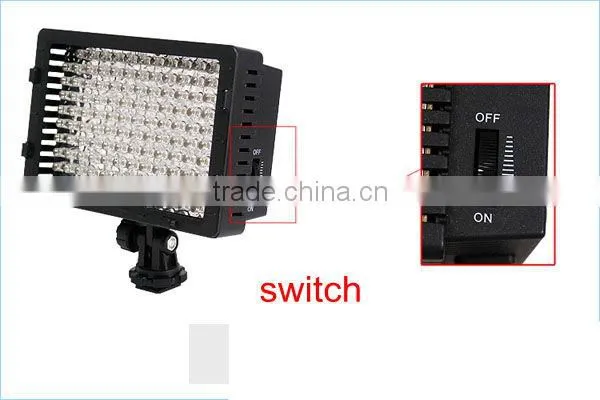 Pro CN-126 LED camera video lamp light for Nikon Canon