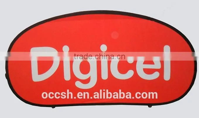 A Frame Flag Horizontal Pop Out Banner