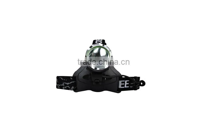 Waterproof Outdoor Usage 500 Lumens High Power Xml T6 Led Headlamp 3 Mode Led Headlamp Rechargeable Led Headlamp
