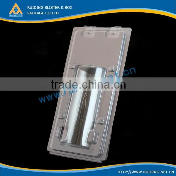 black plastic PS tray for cosmetic