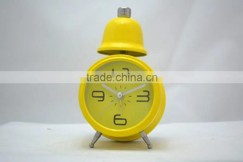 2016 hot design single bell digital alarm clock for child