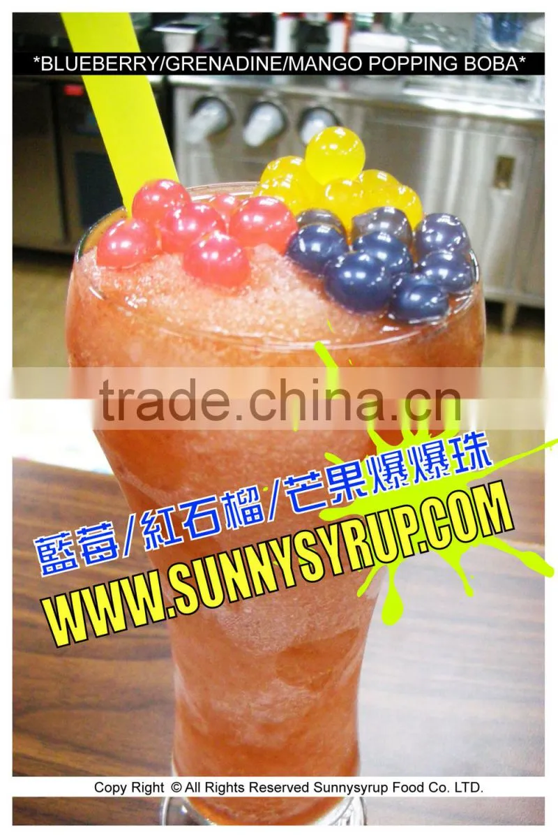 Popping boba juice ball manufacturer