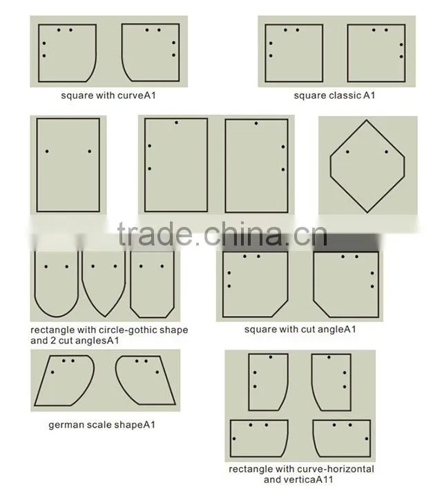 'factory direct' 40x25cm Natural Edge Rectangle slate roof tiles roofing slateItem WB-4025RD2A