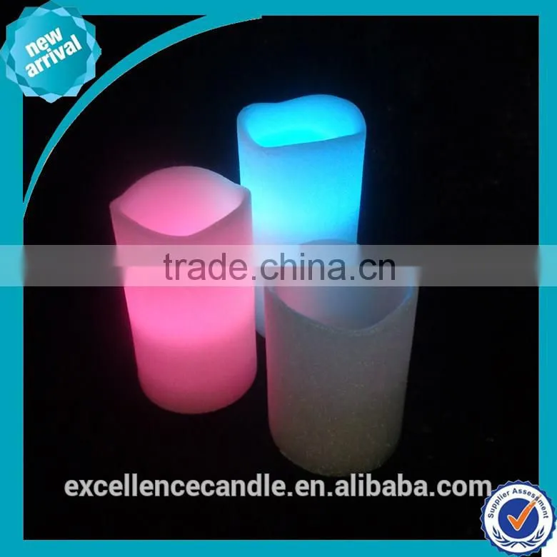 high quality remote control led light candle with colorful lights