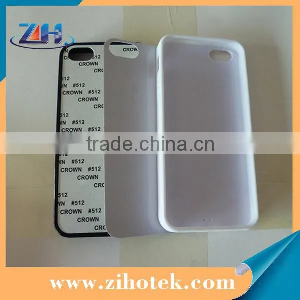 Hot Sublimation silicon case for iphone 5/5s