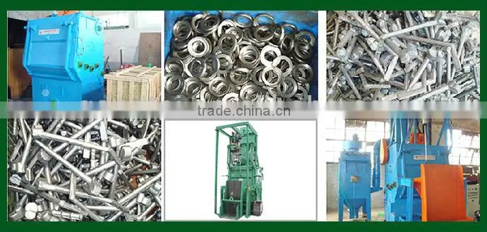 tumble blet crawler shot blasting machine /derusting desaclling cleaning equipment