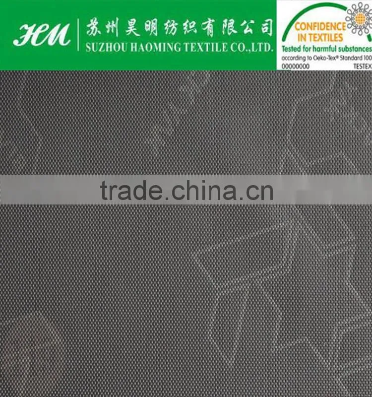 ECO-TEX 640d fine cotton like polina soft fabric with pu coated
