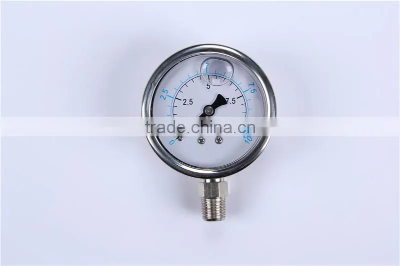 Hot Sale Products China Easy To Read Different Pressure Gauge For Biogas