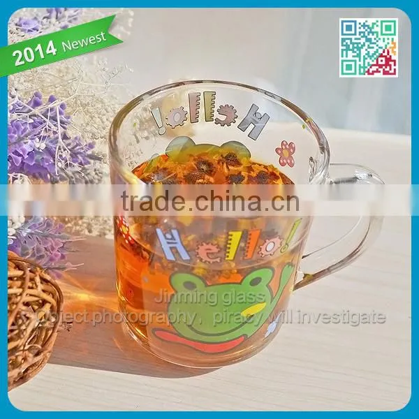 Top quality and cheap drinking tea glass glassware manufacturing cup emo tea cup mug