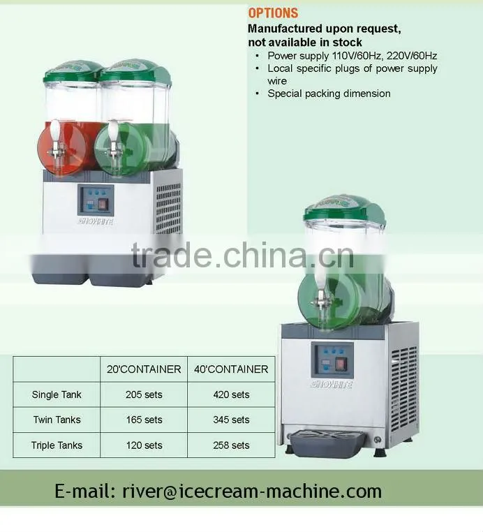 Hot! Slush machine made in China, low price for America