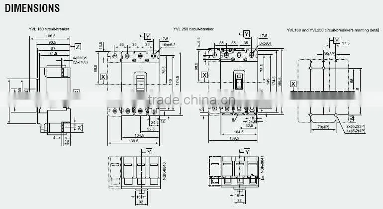 HVL Moulded Case Circuit Breaker 160A