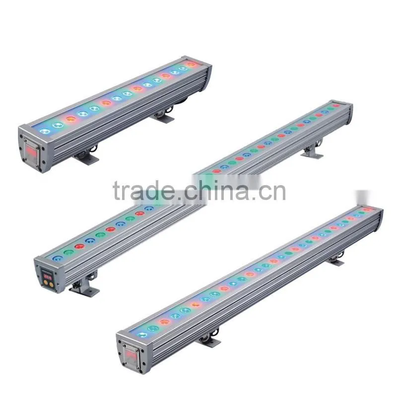 outdoor ip65 dmx rgb remote controll led wall washer light with CE ROHS