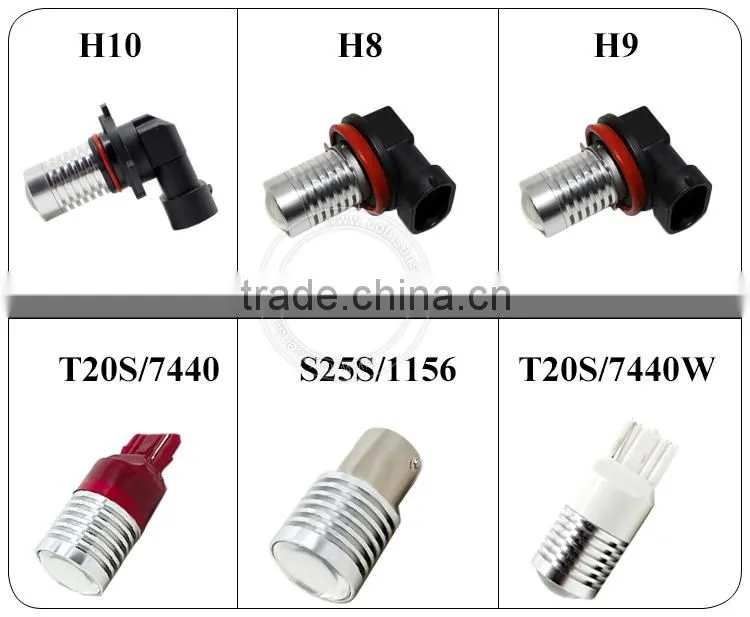 guangzhou junhua isense CREES led H9 led fog light autoparts for chevrolet aveo