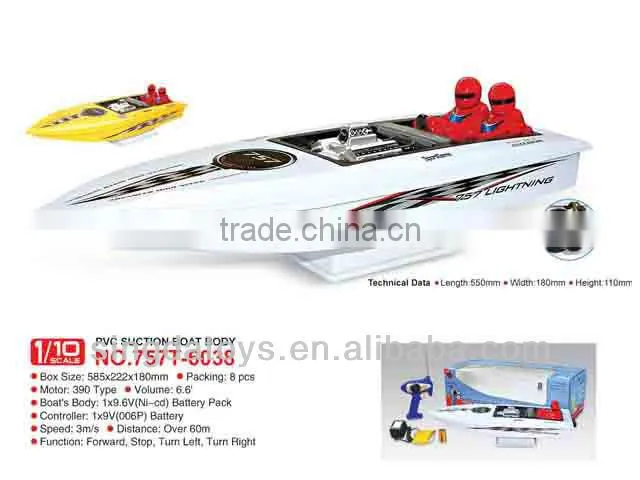 757-6059 NEW 2.4G 1:16 Electric High Speed Racing RC Boat