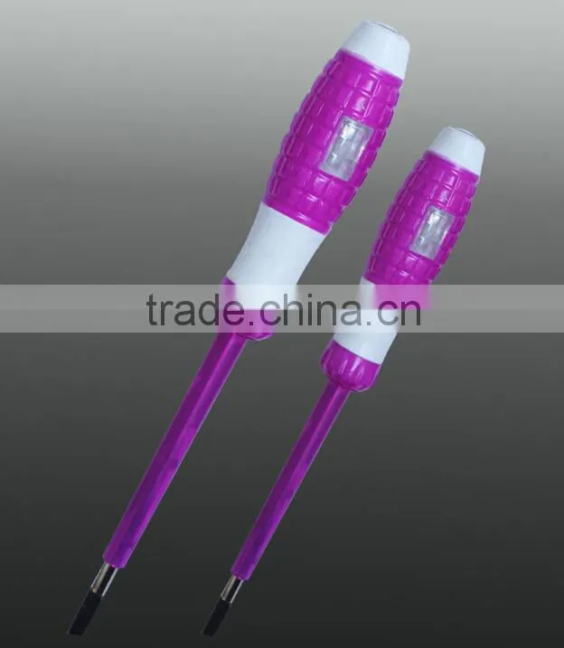 approved good promotion product screw driver testing pen
