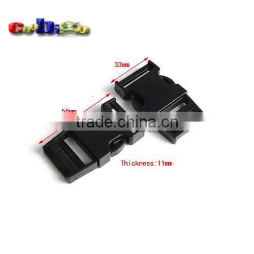 Plastic Strong Side Release Buckle For Backpack Straps Travel Bags Luggage #FLC331