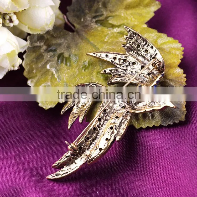 Fashion Elegant exquisite shining charm Mocking&jay brooches, china wholesale brooch, bird brooch