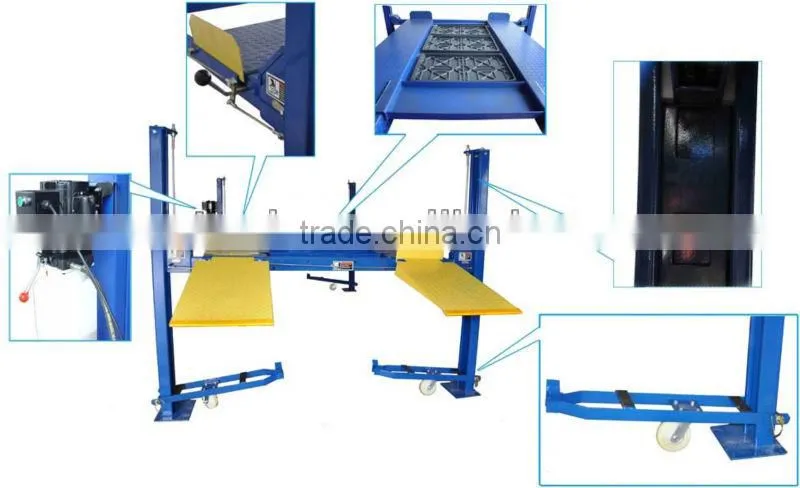 Portable garage 2 levels car parking lift