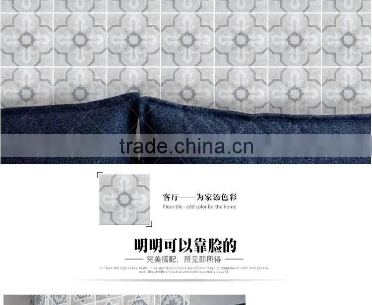 20*20cm factory direct sale ceramic rustic tile kitchen floor tile