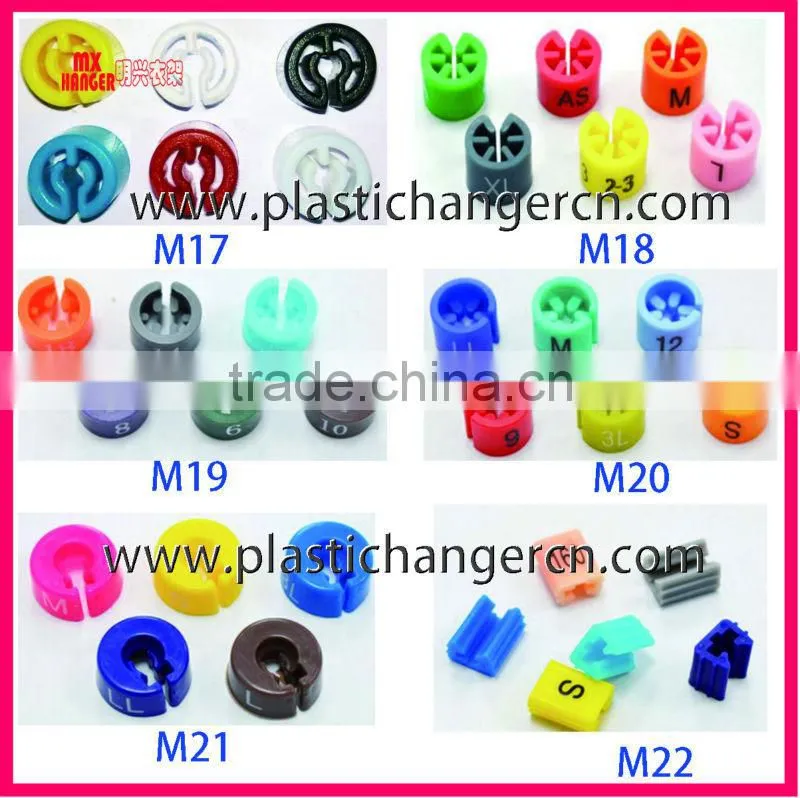 hanger size marker,hanger marker,plastic size marker