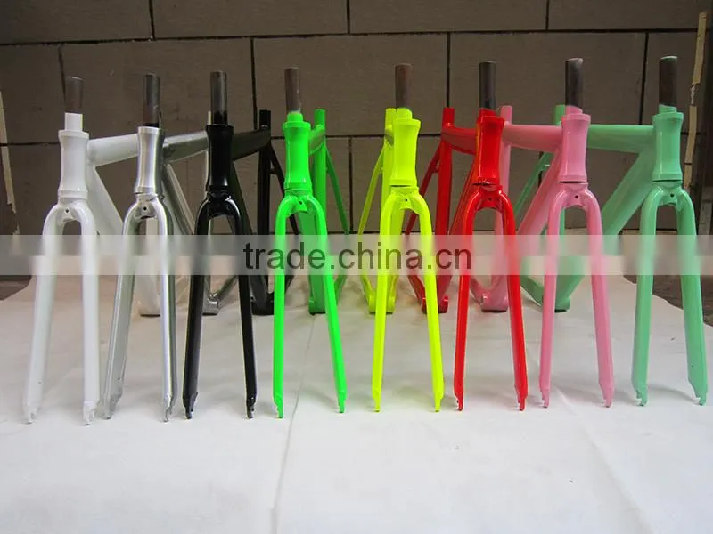 High quality 700C made in china aluminum bicycle fixed gear bike track frame