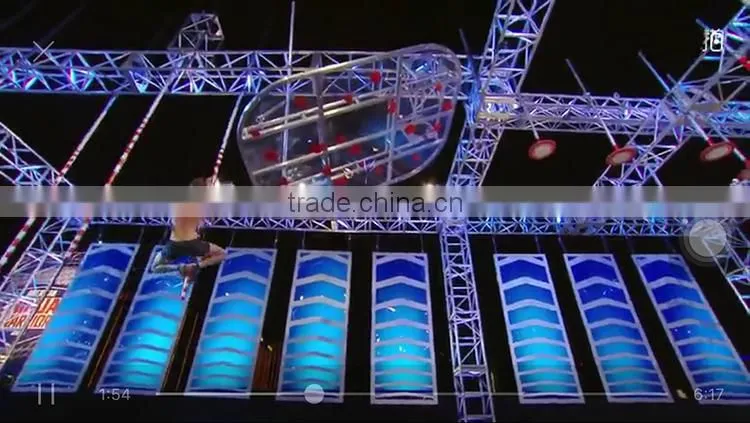 Hot American Ninja Warriors show aluminum stage lighting truss