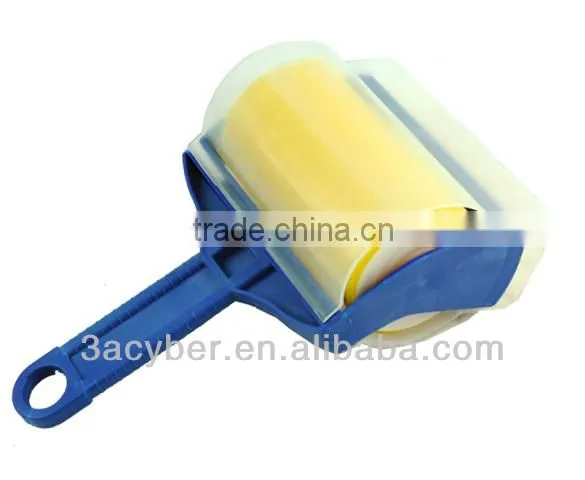 Reusable Sticky Brush Lint Roller Brush Clothes Fluff Pet Hair Remover
