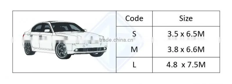 Disposable Plastic Car Cover