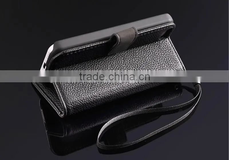 High quality Litchi Vein PU leather case for iphone5c,for iphone5c leather case