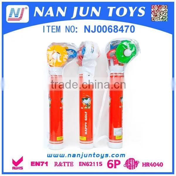 High quality Plastic Golf Ball Toys Mini Kids Golf Play Set with bucket
