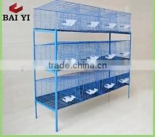 BAYI Cheap Large Metal Tier Cage For Big Female Rabbit / Breeding Rabbit / Commercial Rabbit