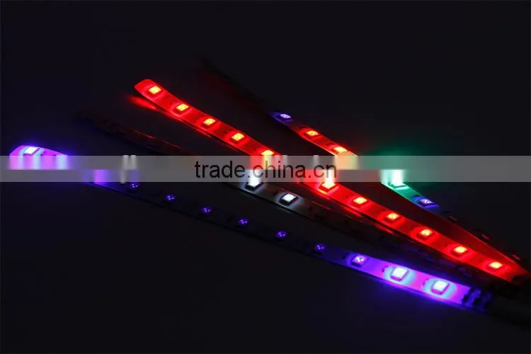 5050 12smd 30cam DC12V white PCB Colorful Knight Rider Led Flash Lights for Cars