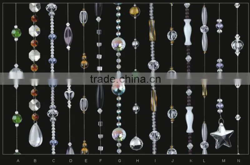 Crystal lamp parts