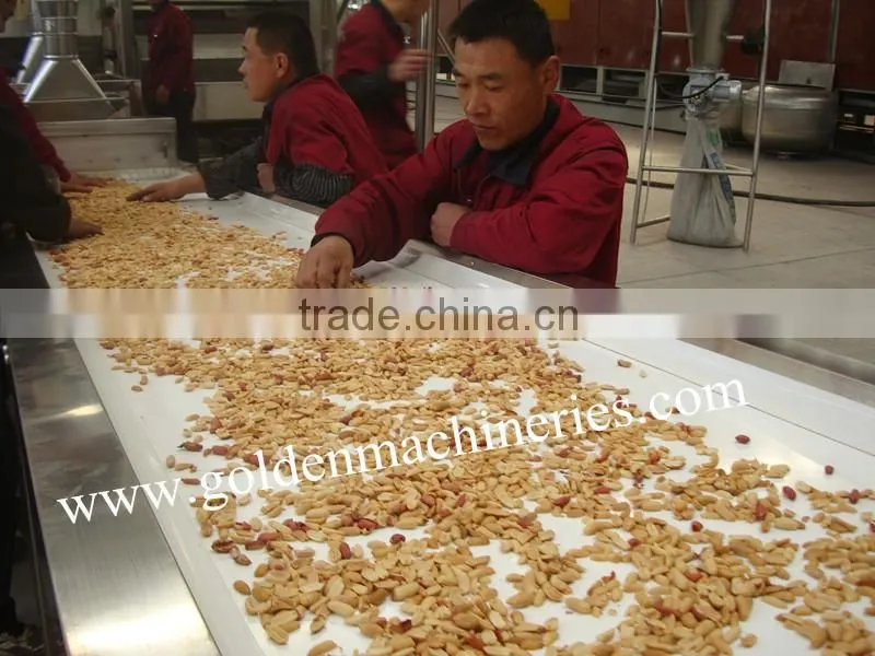 Optical High Efficiency LED Peanut Color Sorter Color Sorting Machine
