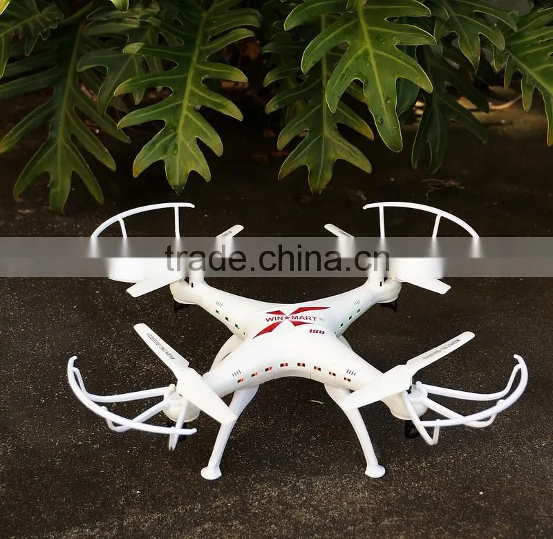 2.4G 4ch 6 axis rc airplane drone quadcopter with led light factory price