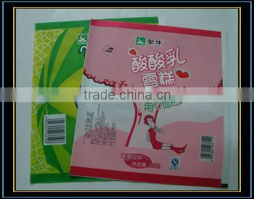 Colorful Printed ICE Cream Roll Film