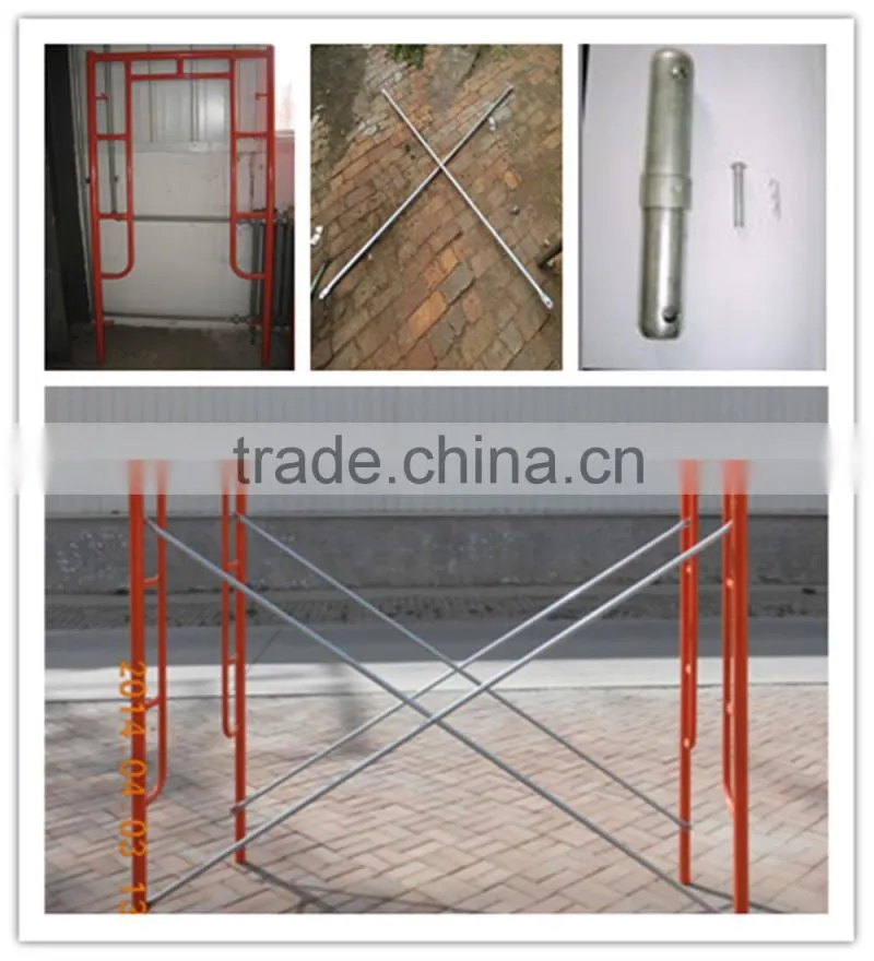 Galvanized Steel Scaffolding Frame