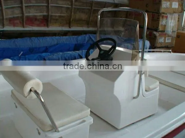 4.3m small fibergalss fishing boats for sale