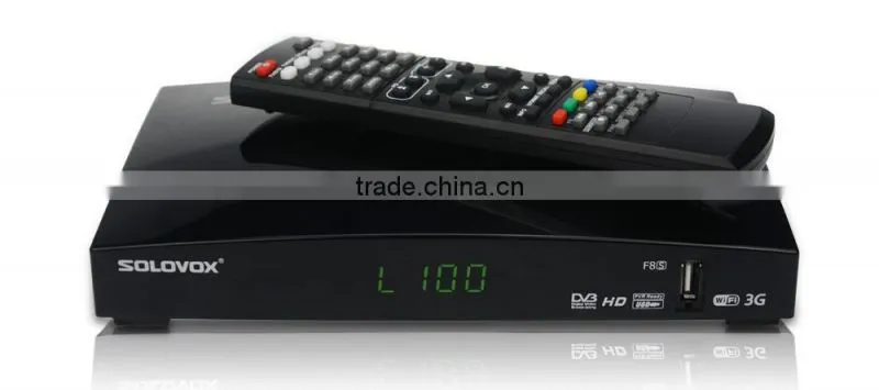 2016 Original SOLOVOX F8S HD Digital Satellite Receiver S V8 HD Decoder Same As Sky-Box V8