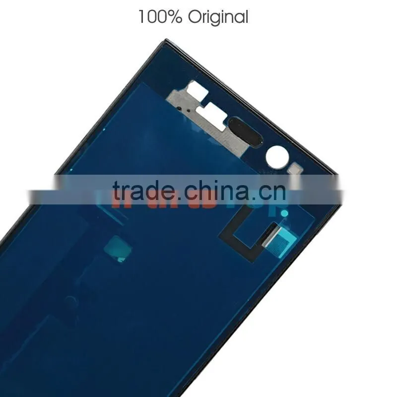 Original Front Housing For Xiaomi Mi3 Mi 3 CMCC TD-SCDMA Front Frame Screen Plate Bezel Wth Adheisve Sticker