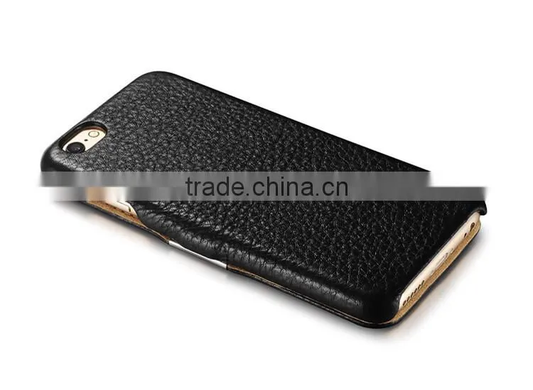 Ultrathin litchi pattern leather case for iphone6