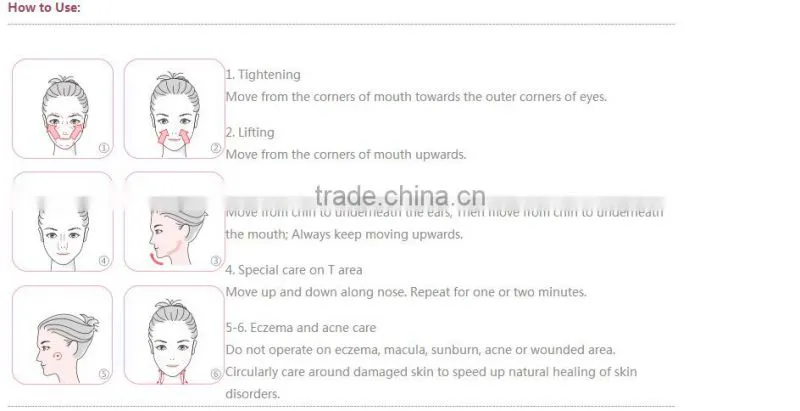 Skin peeling ultrasound machine for home use