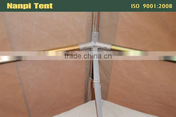 Luxury Camping Safari Tent with double roof