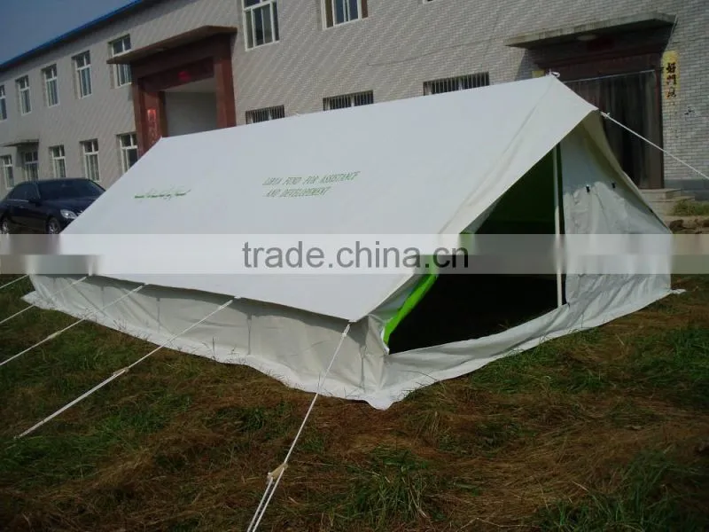 Single Layer and Canvas Fabric camping family tent
