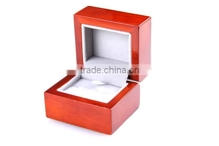 Custom wooden cufflink gift box