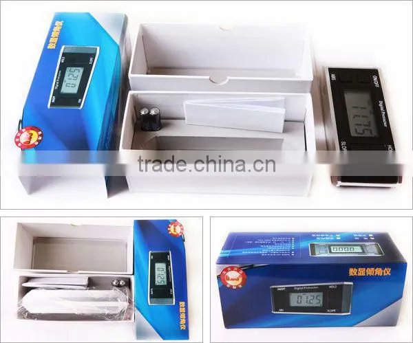 SIC Digital Protractor Angle Finder Inclinometer V-Groove 4*90