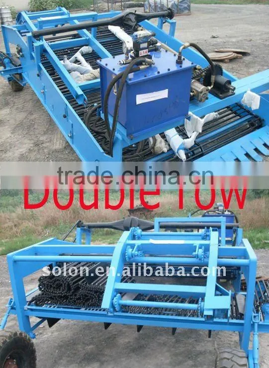 Double rows Sweet Potato harvester