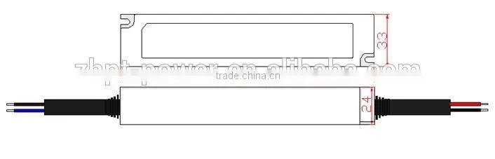 Wholesalers EMC qualified 24VDC 30W Waterproof LED Driver for household and commercial Lighting with high PF